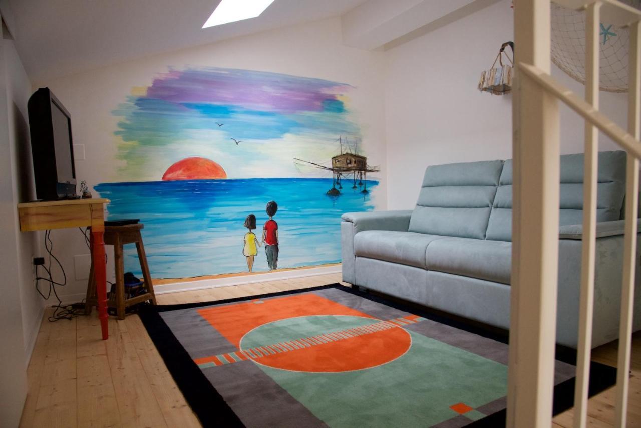 Apartmán Lo Scorcio Sul Mare Marina di San Vito Exteriér fotografie