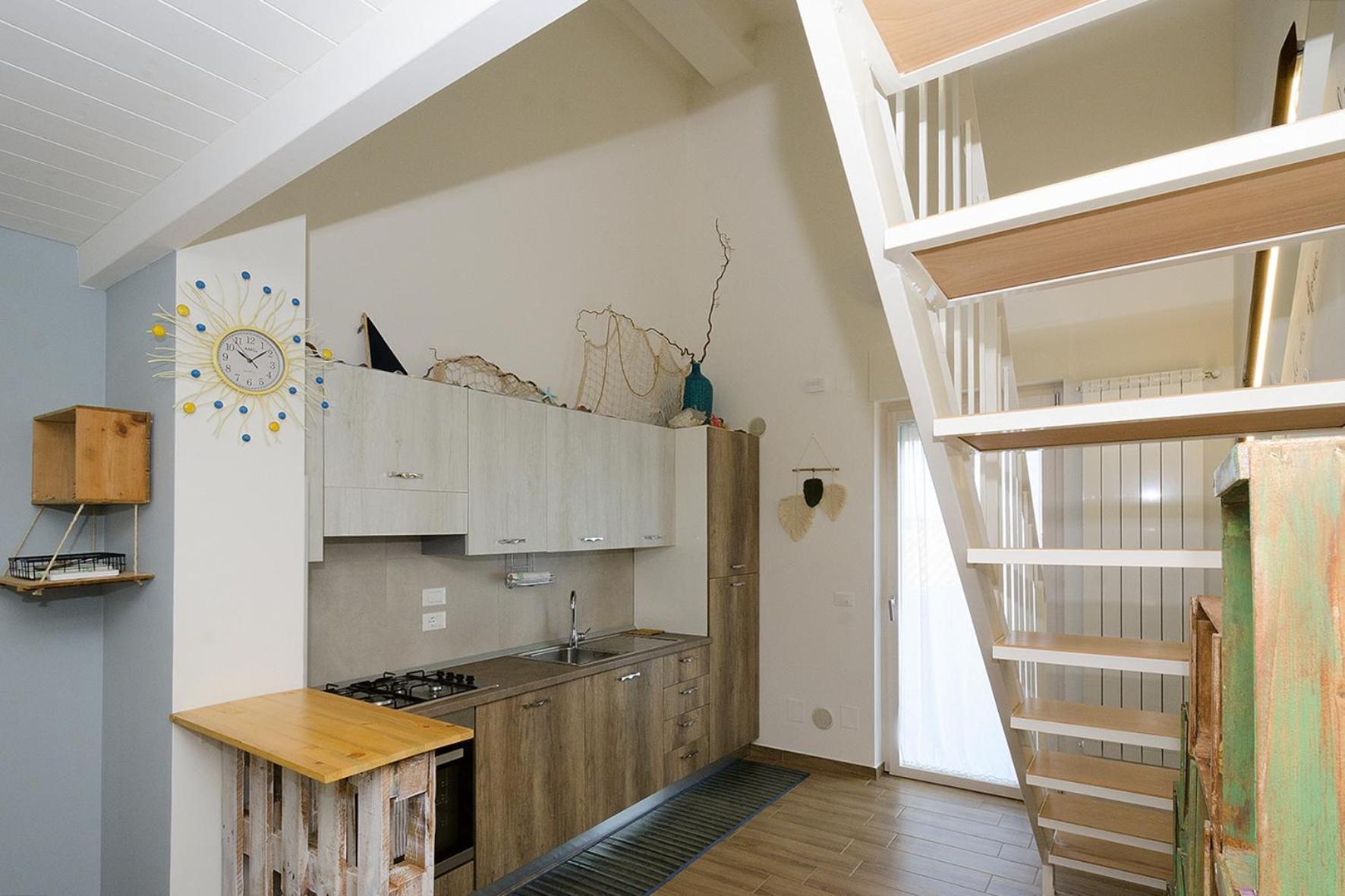 Apartmán Lo Scorcio Sul Mare Marina di San Vito Exteriér fotografie